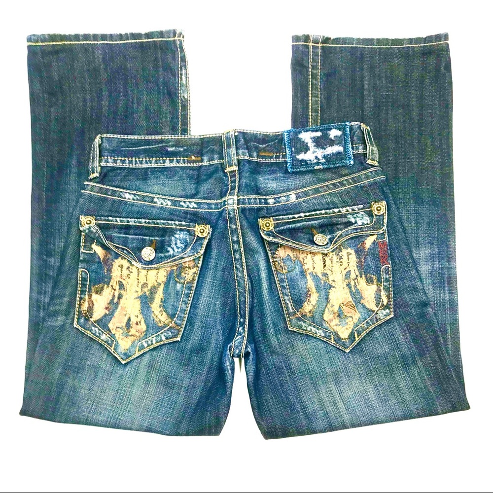 MEK Men’s Santiago Boot Cut Jeans, Size 31 X 34 - Picture 3 of 4